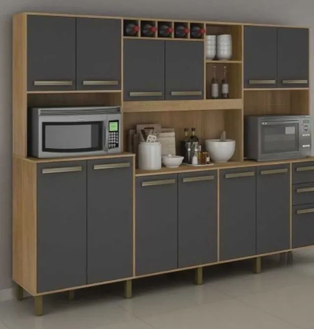 Armário de Cozinha 12 Portas 2 Gavetas Varios modelos