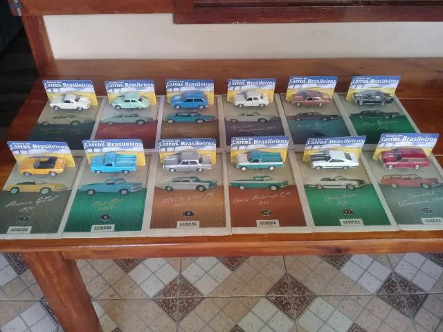 Carros Brasileiros Coleção Completa
