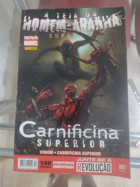 A teia do homem aranha superior 1 ao 5 e 7 - Foto 2