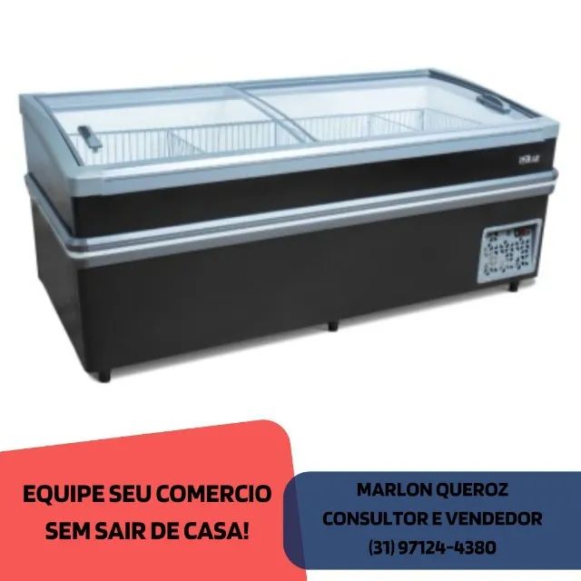 Ilha para Congelados Polar Plus 940 Litros 2M