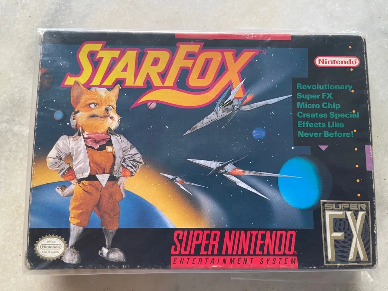 Star Fox Super Nintendo - snes