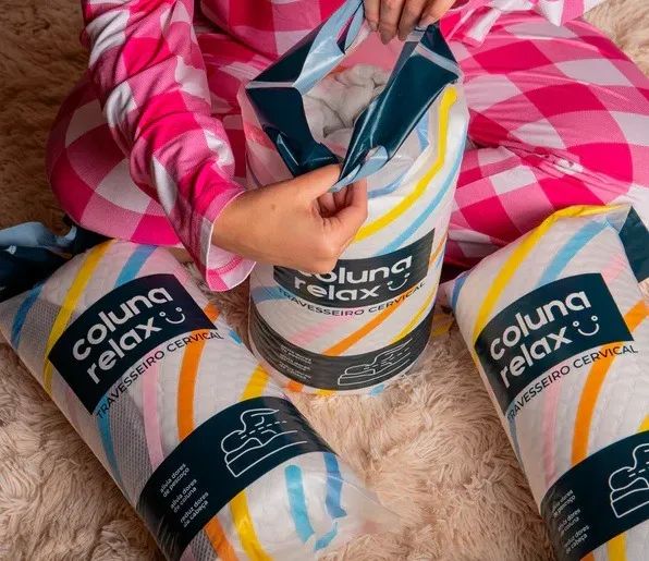 Travesseiro Cervical Coluna Relax® - O travesseiro ortopédico - Foto 2