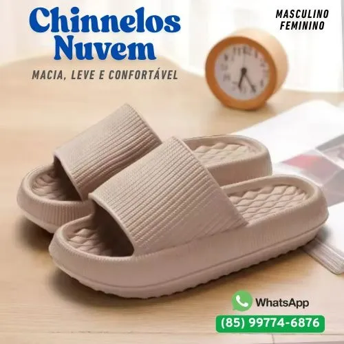 Chinelos Confort - Presenteie com conforto! 