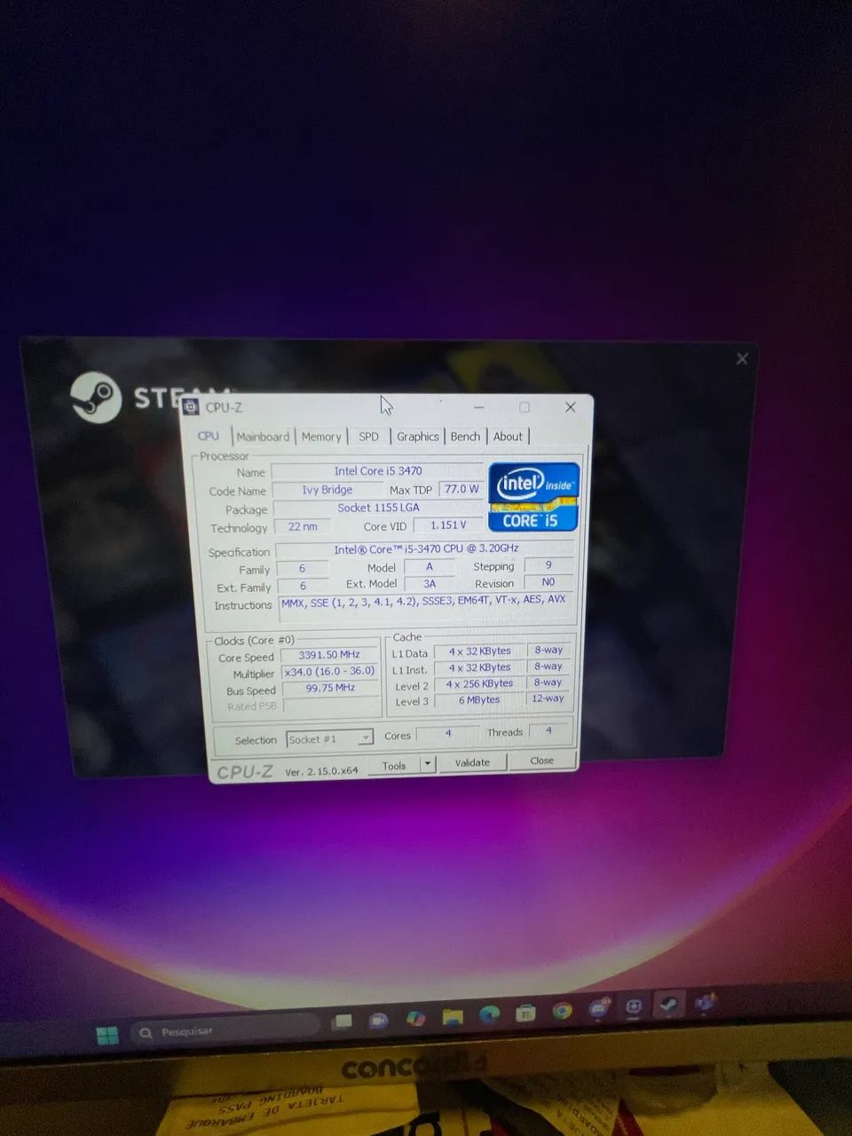 PC Gamer GTX 1650 Super 4GB + i5 3770 + 2x SSD (480 GB) - Foto 6