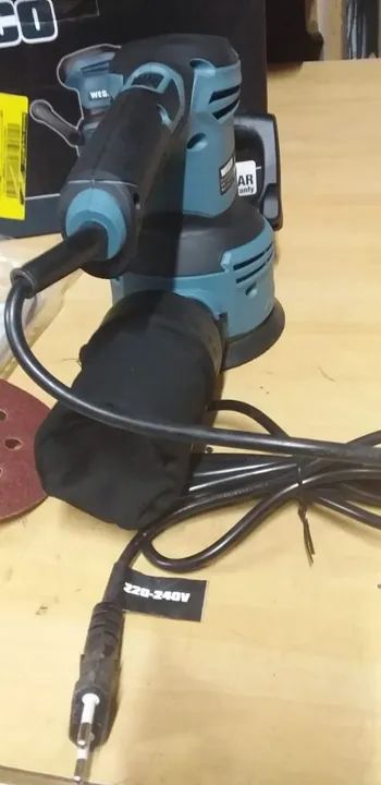 Lixadeira roto orbital wesco novo zero show leia  - Foto 4