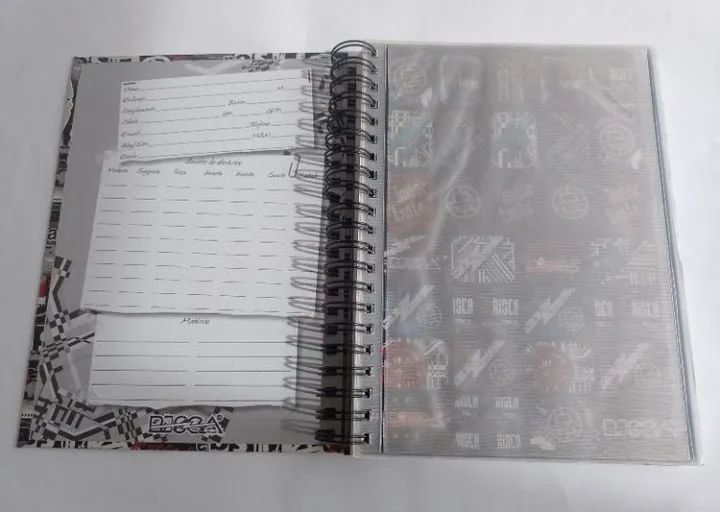 Caderno Universitário Risca 10 matérias - Volta as Aulas - Foto 4