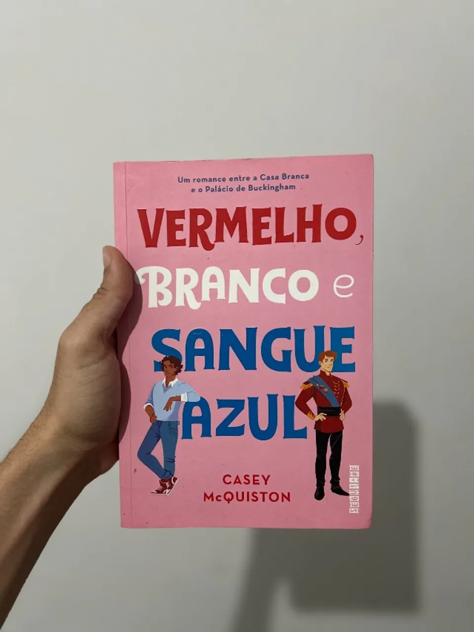 LIVRO VERMELHO,BRANCO E SANGUE AZUL