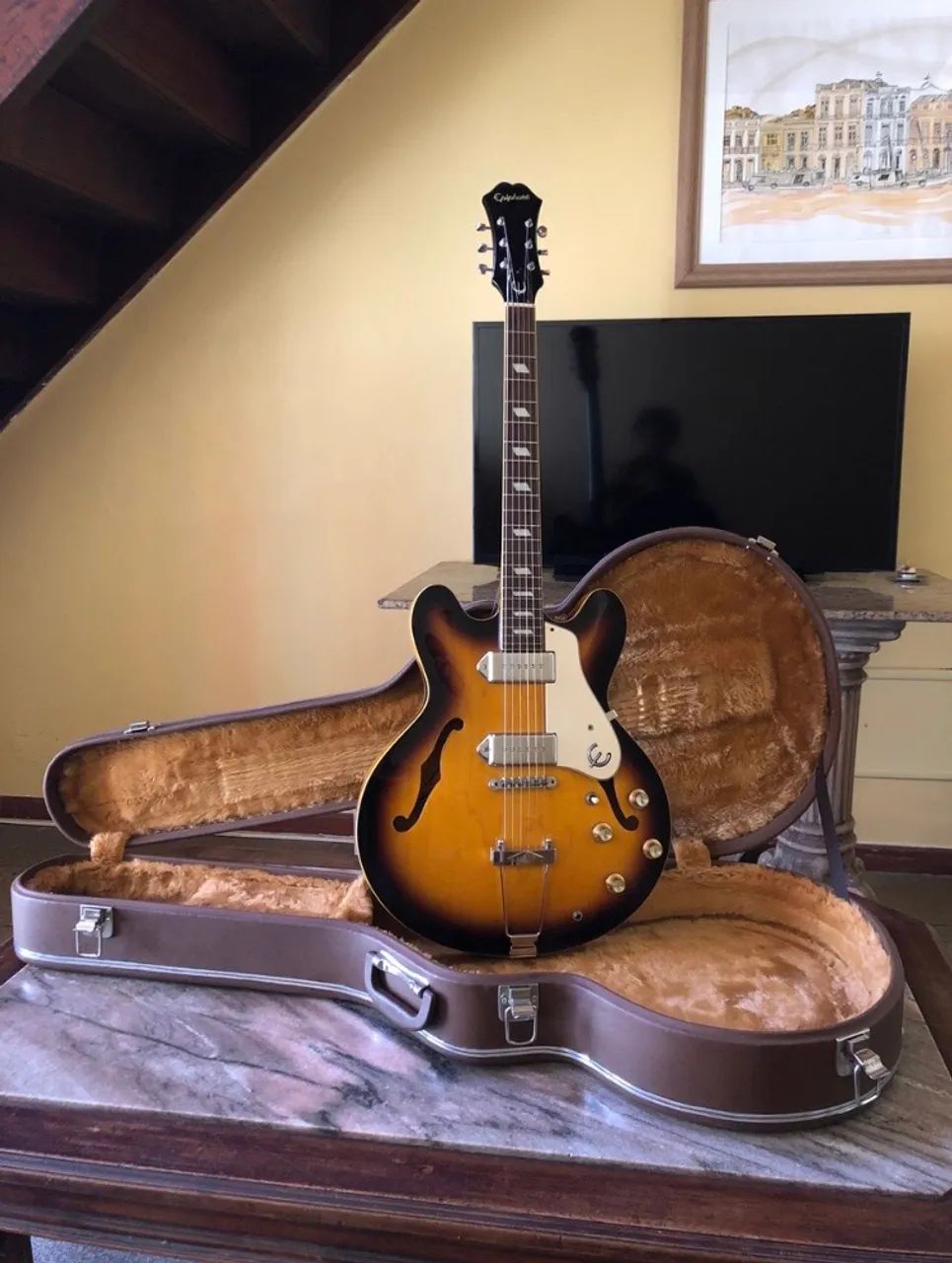 Guitarra Epiphone Casino Ano 2005 (Made In Korea) - Instrumentos