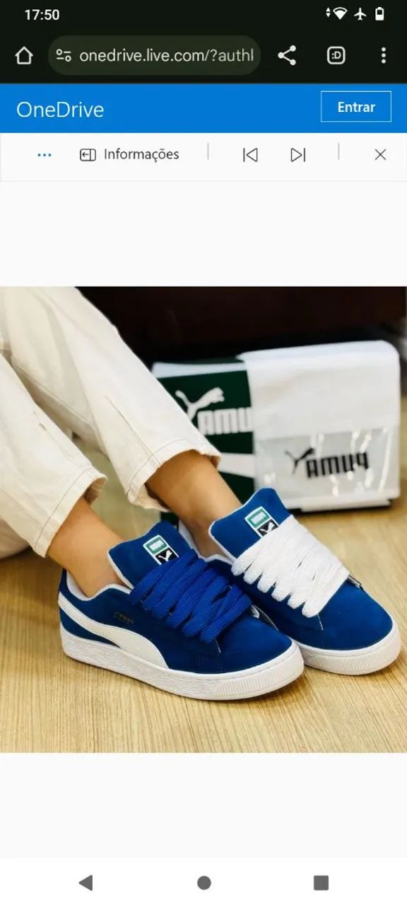 Tênis Puma Suede Classic 