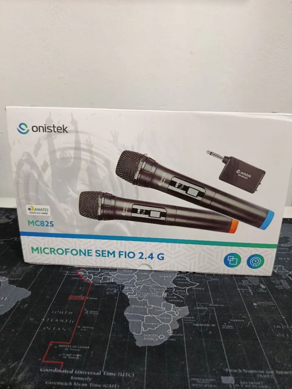 Microfone duplo sem fio a pilhas / OFERTA IMPERDÍVEL  - Foto 2