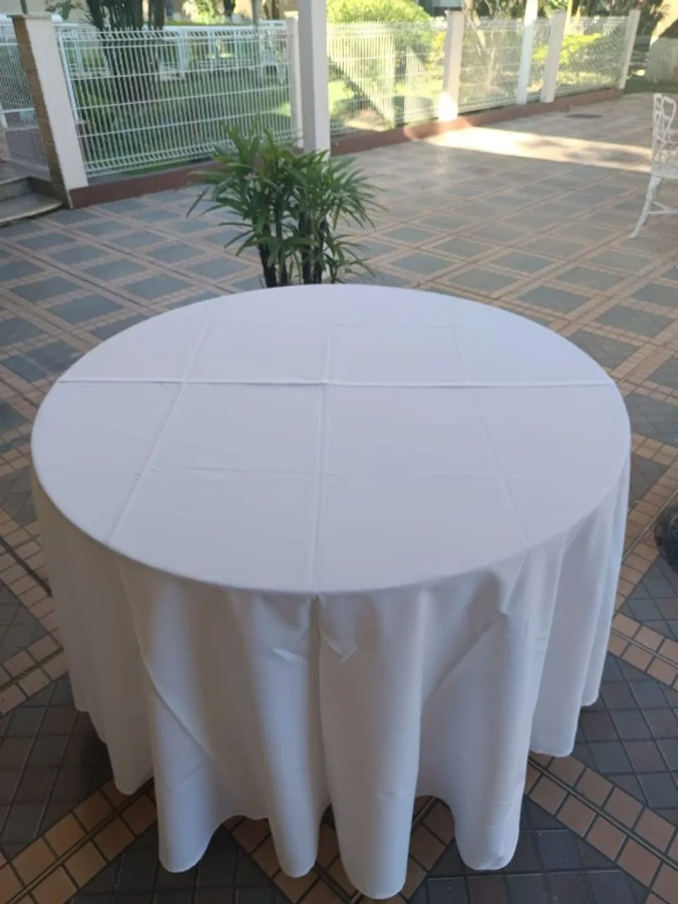 Toalha De Mesa Redonda 1,10m Diâmetro. - Foto 5