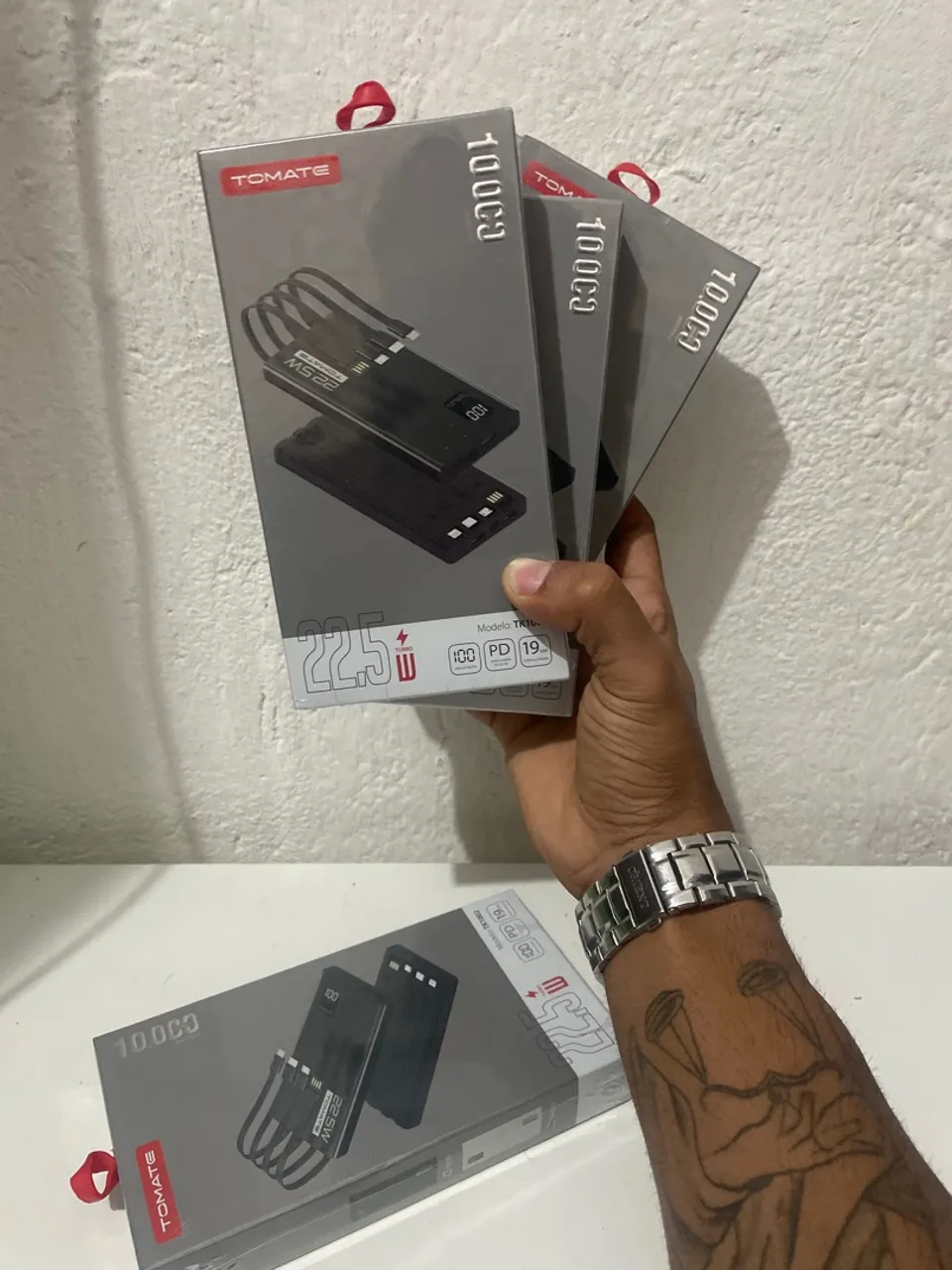 Carregador Portátil Tomate 10000mAh 22.5W não respondemos chat, últimas unidades !!!