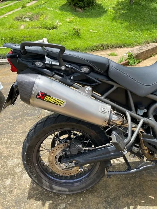 Escapamento Akrapovic para tiger 800 - Foto 4