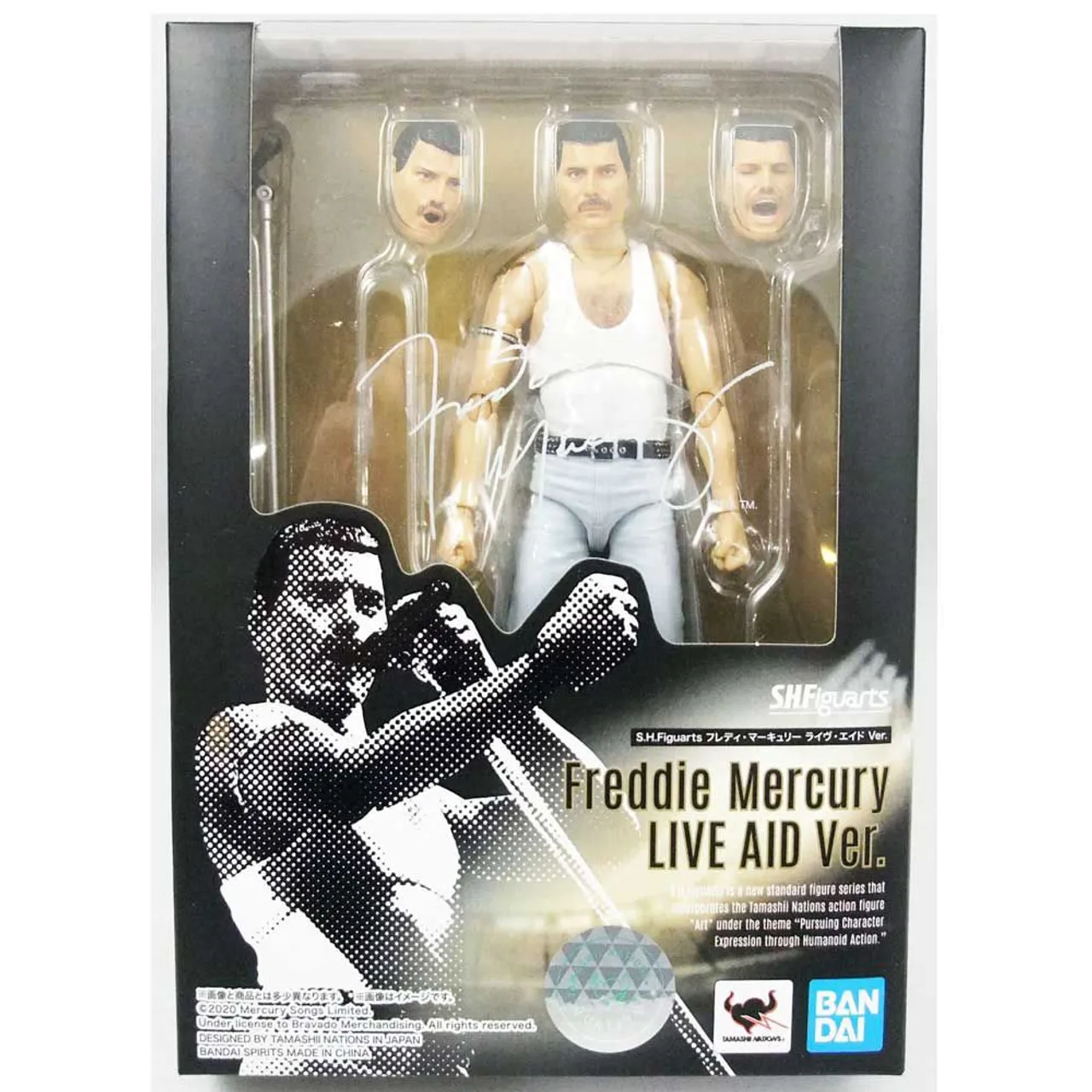 Freddie Mercury Live Aid Ver. S.H.Figuarts Bandai