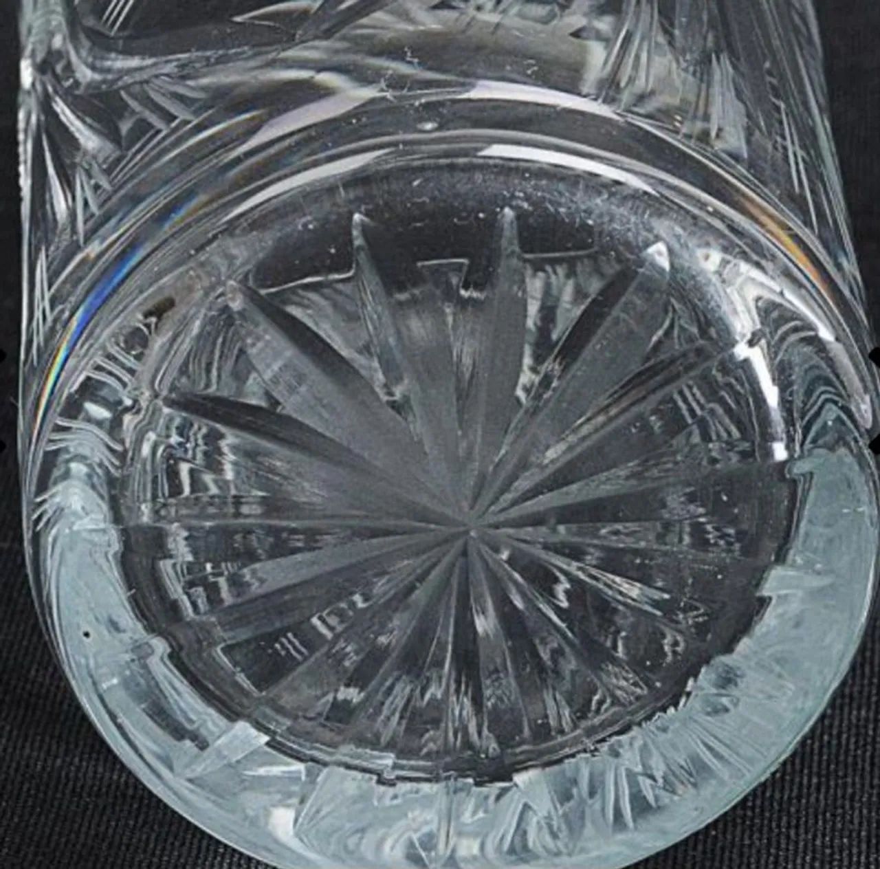 Antigo  Copos de Cristal BOHEMIA.  - Foto 6