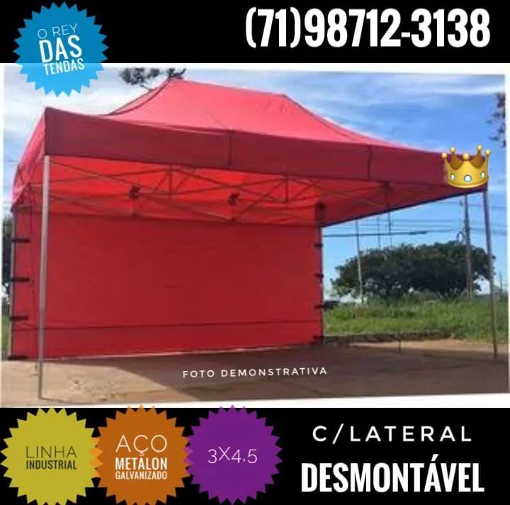 Toldo sanfonado oferta comprou ganhou  - Foto 4