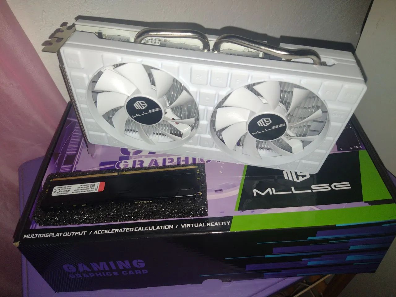 RX 580 SP MLLSE + 16Gb RAM DDR4 HyperX - Foto 3