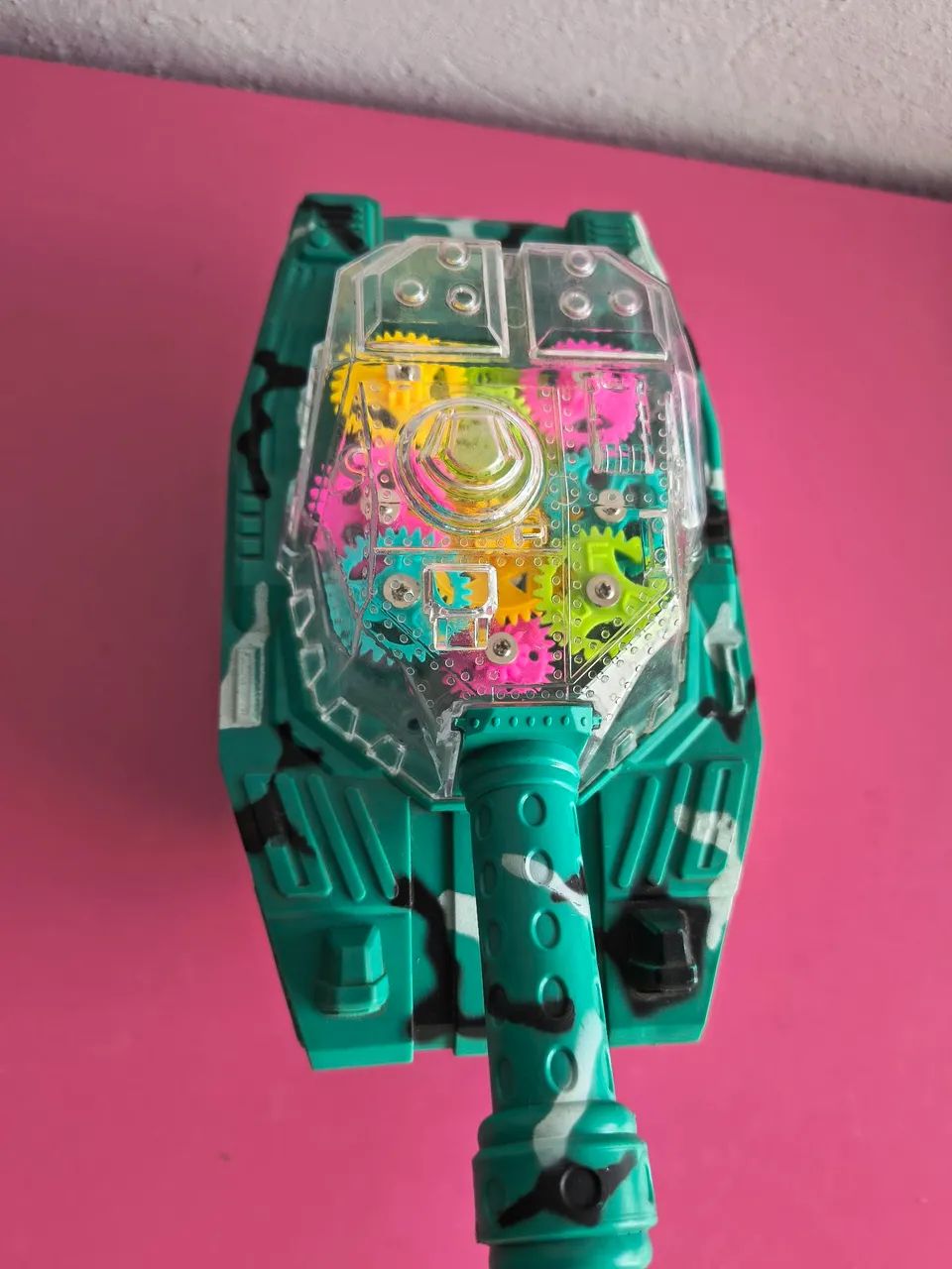 Tanque de Brinquedo com Engrenagens Coloridas - Foto 3
