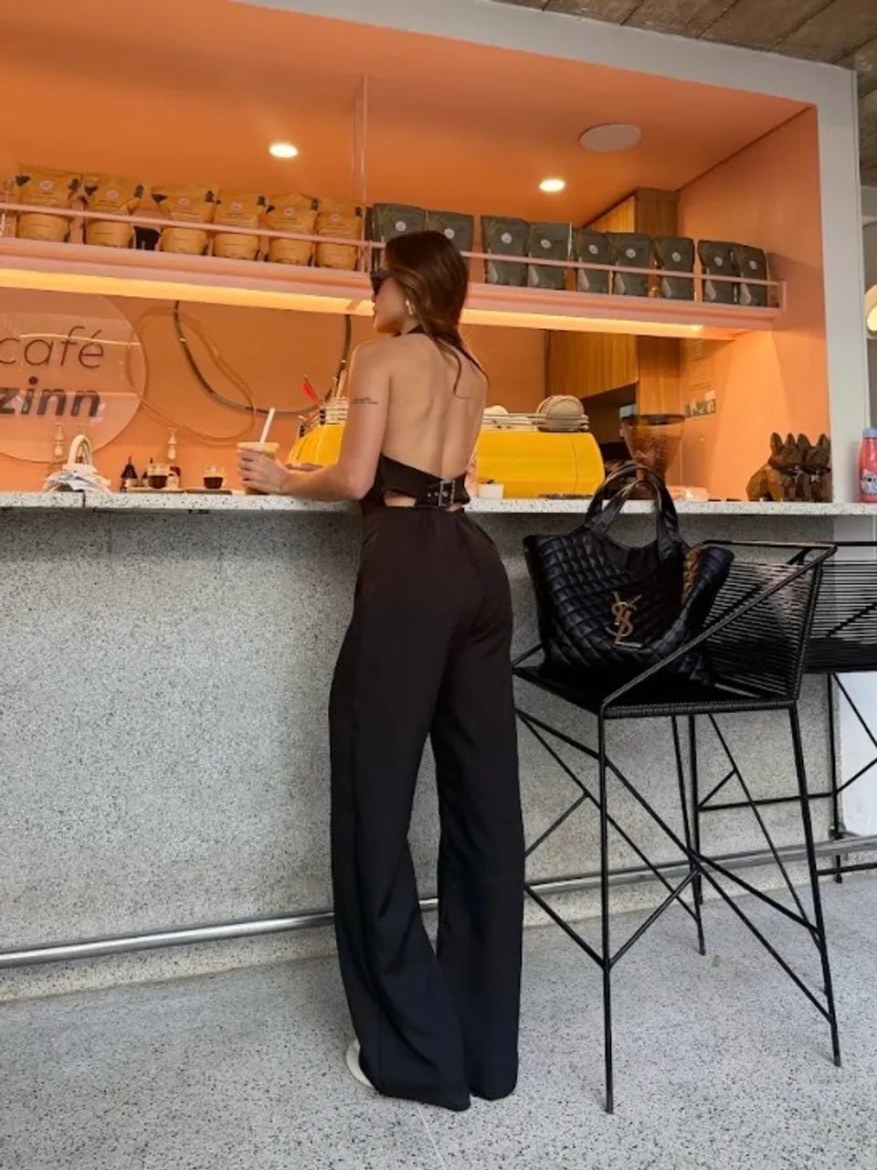 Macacão Preto Elegante - Foto 3