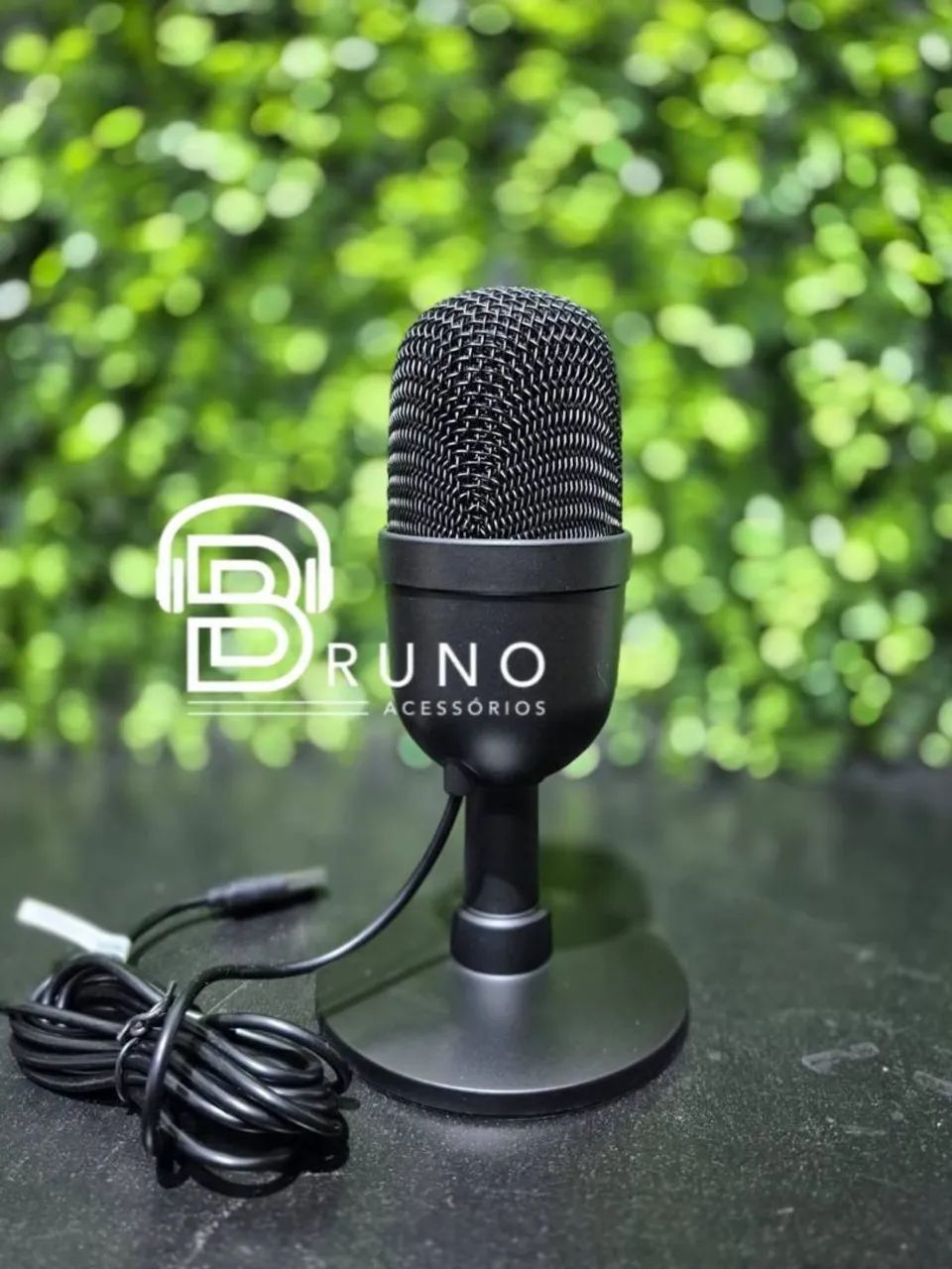 Microfone para PC USB podcast 