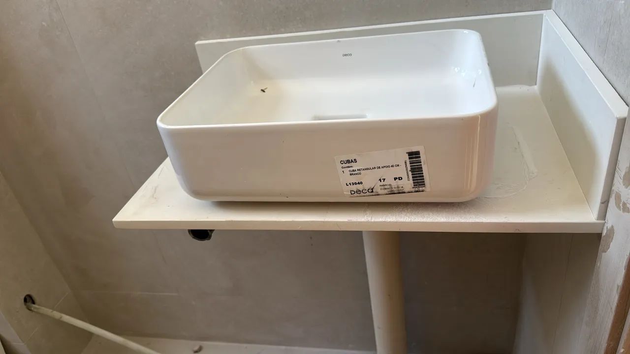 Cuba retangular Deca 40cm 