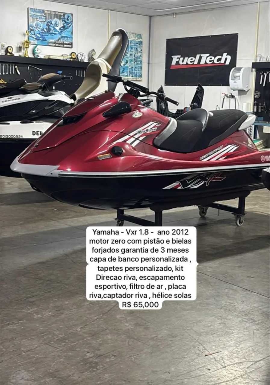 Jet ski Yamaha Vxr 1.8 com carreta rodoviária  - Foto 11