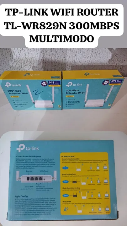 TP-LINK WIFI ROTEADOR TL-WR829N 300MBPS MULTIMODO