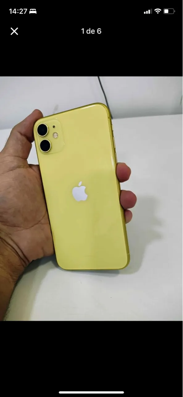 iPhone 11 amarelo