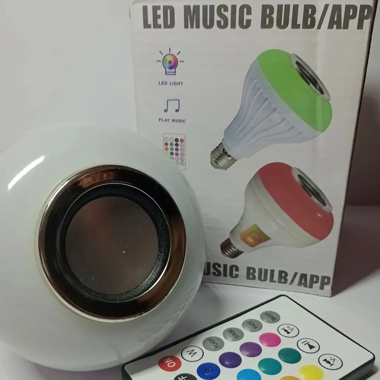 Lâmpada Musical Colorida