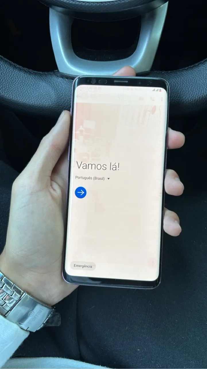 Samsung - Galaxy S9+ semi novo, em ótimo estado.