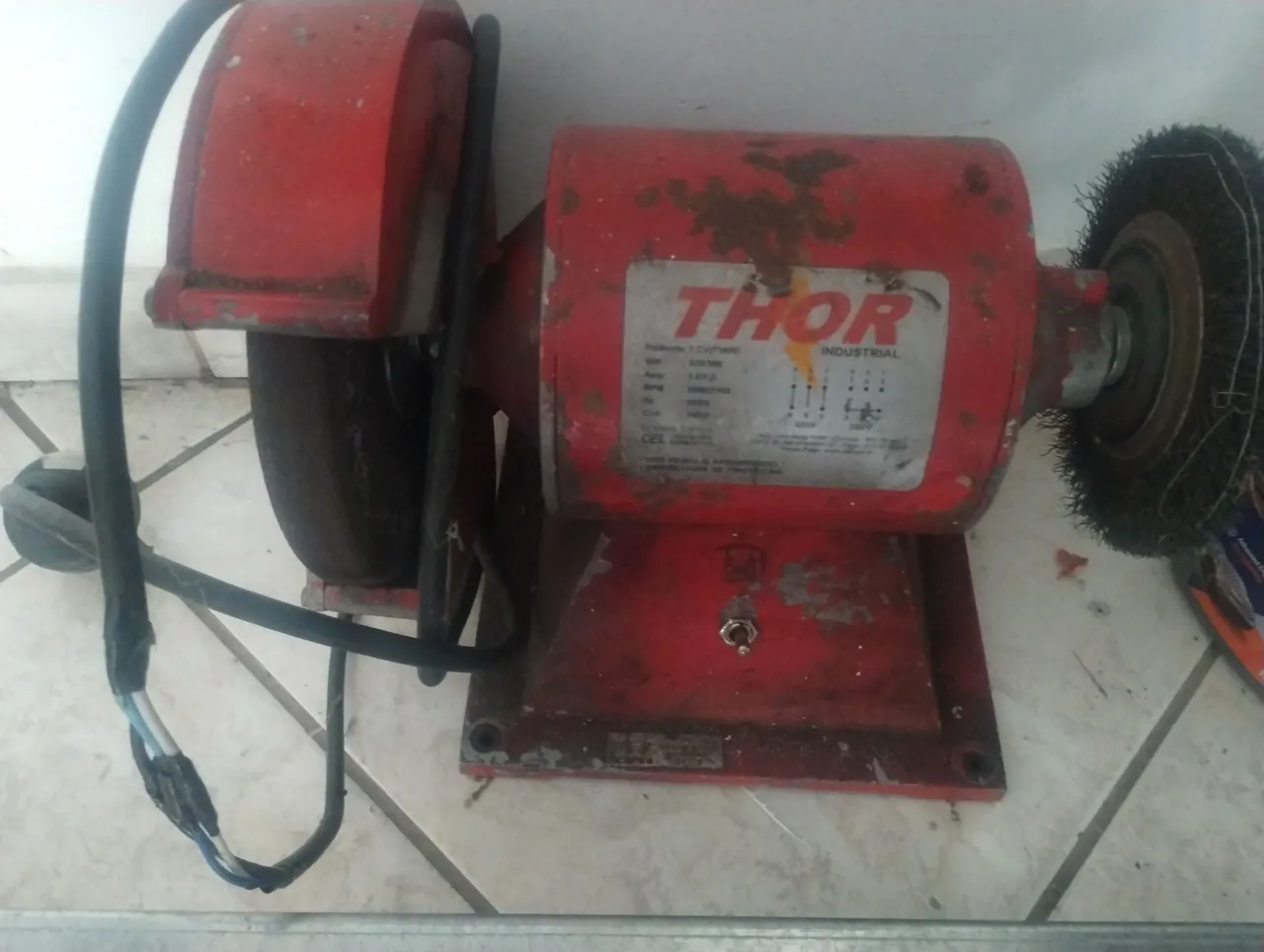 Motor de Polimento Industrial Thor