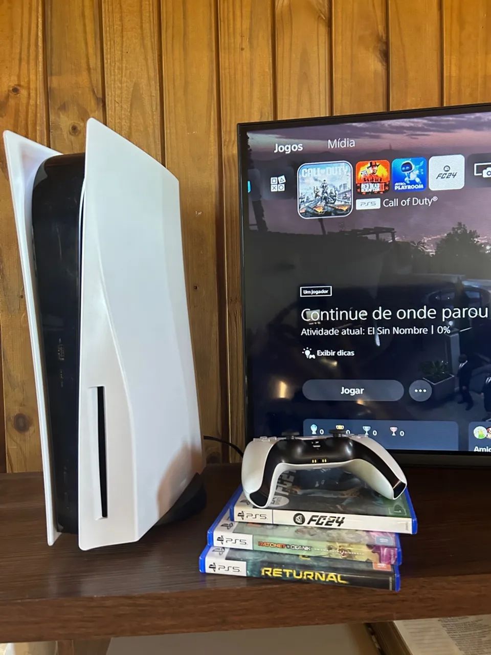 PS5 mídia física 