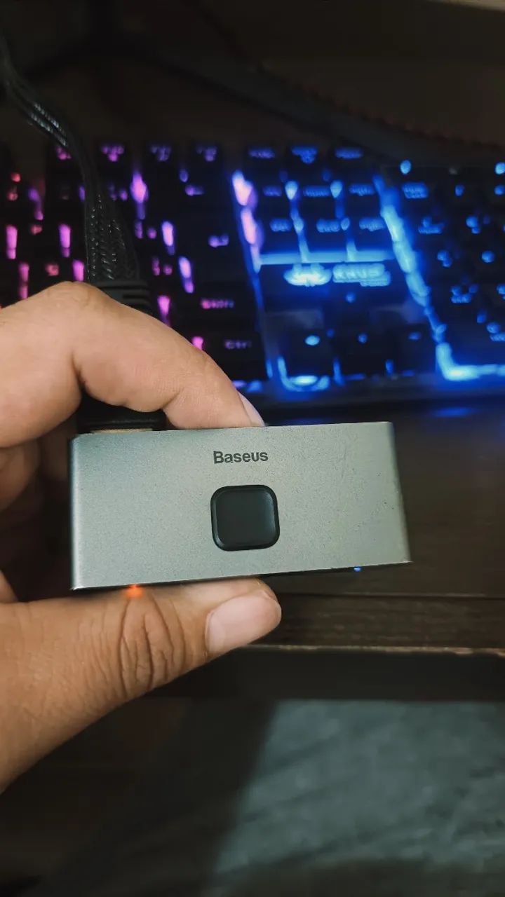  Switch Hdmi 4k 2x1, Bidirecional, Matrix, Ps5, Xbox Baseus