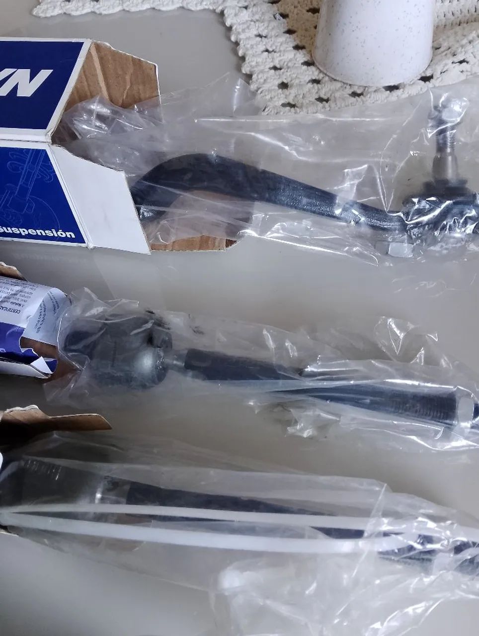 Suspensão logan sanderoAxial e terminal de direção sandero logan 2007 a 2019 - Foto 3