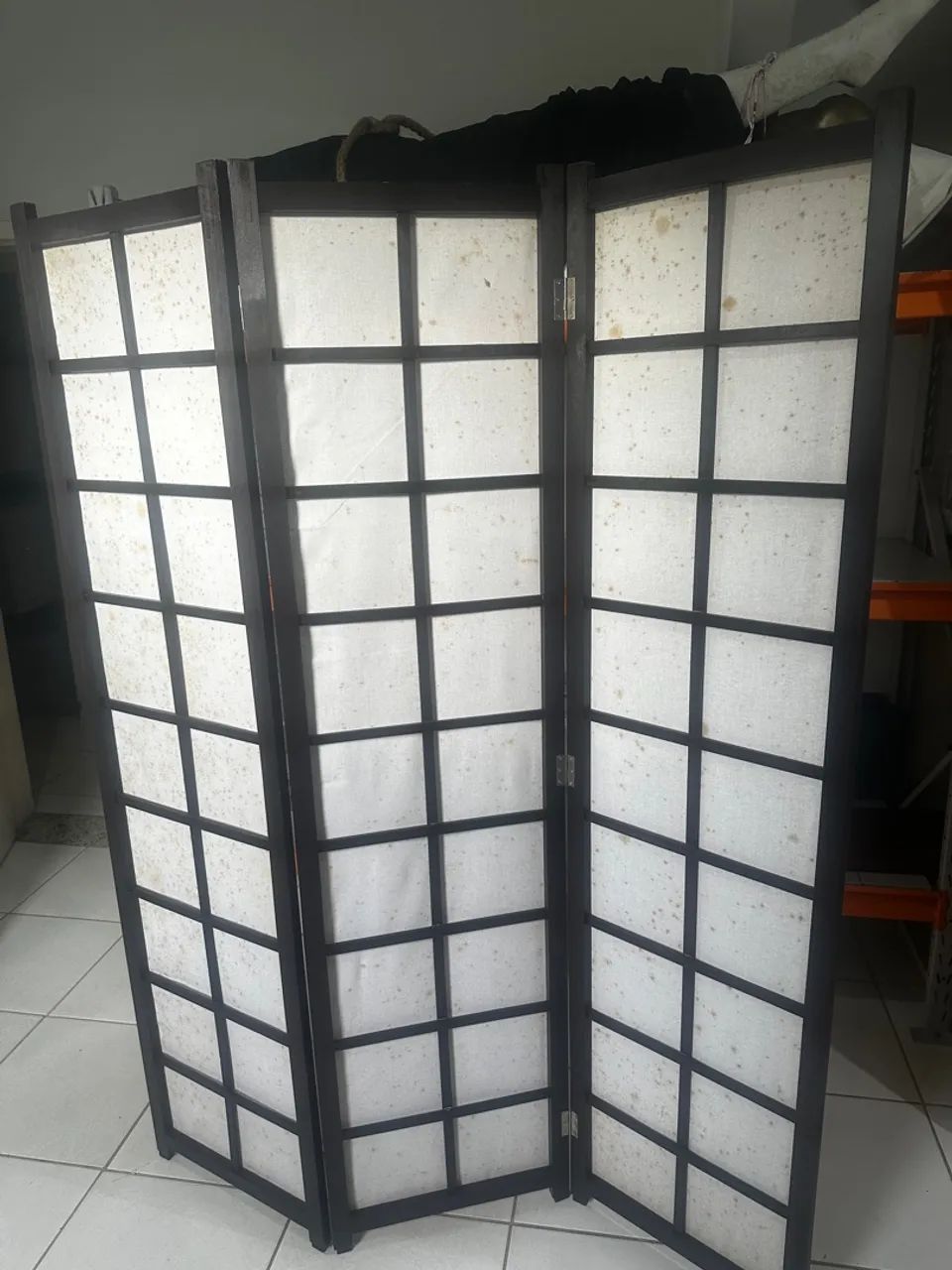 Painel de Divisória Japonês 3 Portas