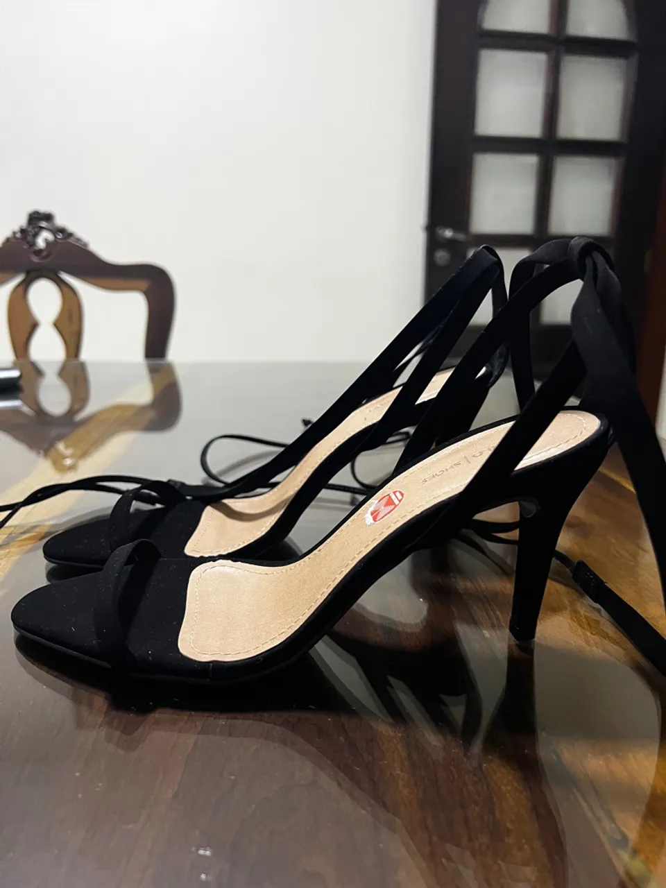 Sandália Salto Alto Preta - Elegância em seus pés!