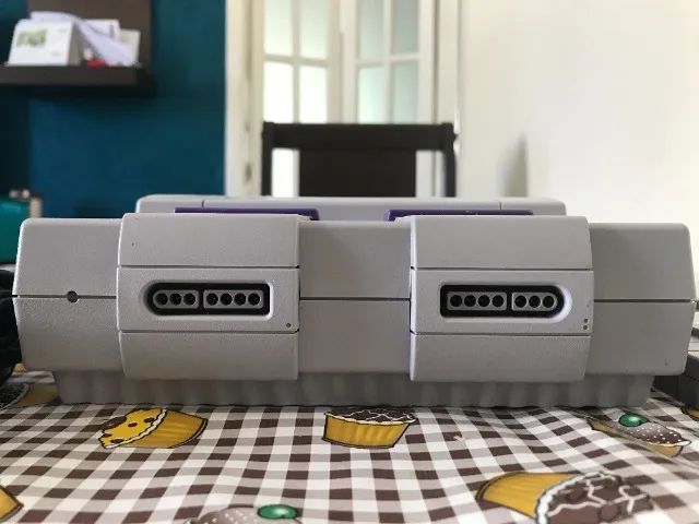 Super Nintendo com 1 controle - Branquinho e Impecável - Foto 3
