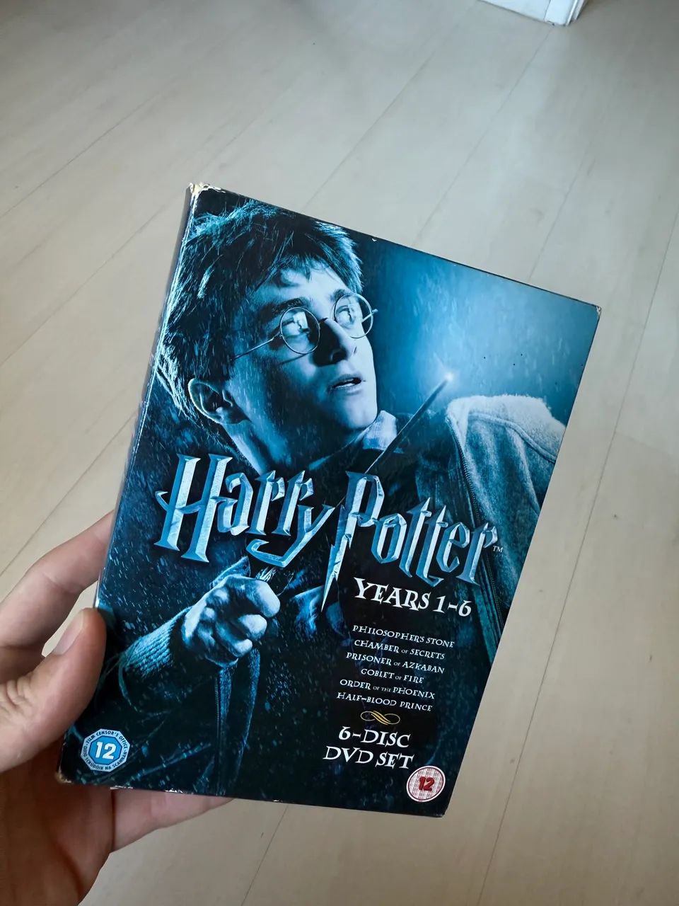 06 DVDs Harry Potter 