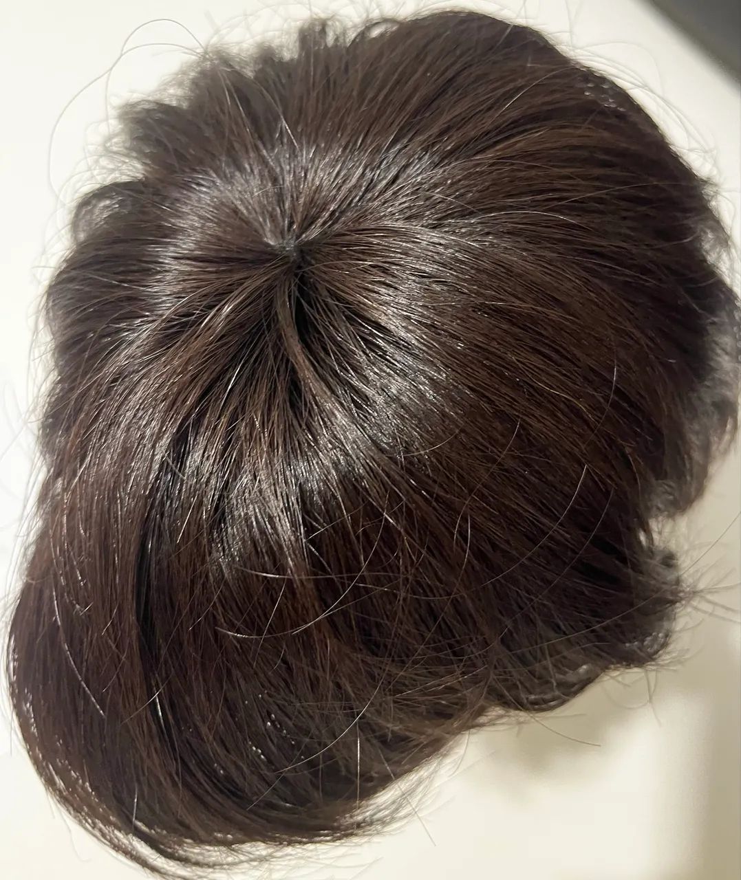 Peruca de cabelo humano. Regulável. Pouquíssimo uso. - Foto 2