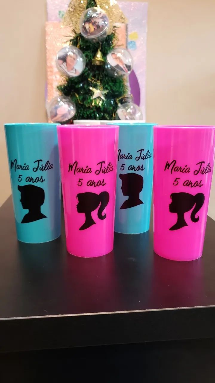 Copos long drink personalizado para festas eventos aniversários 