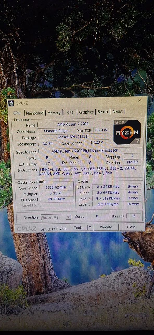 PC Gamer Ryzen 7 2700 RX 5700XT 8GB - Foto 3