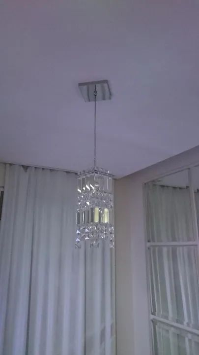 Lustre Moderno de Cristal