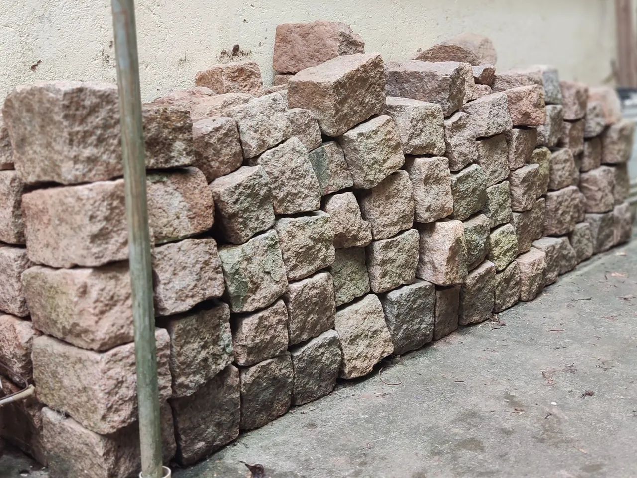 3 m² Bloco Pedra Granito Bruto Fundação Muro Arrimo - Foto 5
