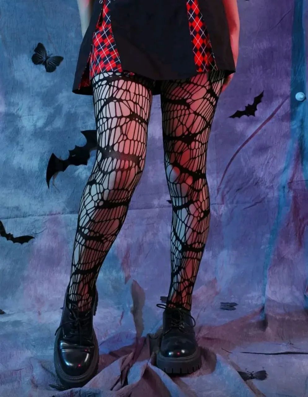 Meia calça gótica ou halloween 