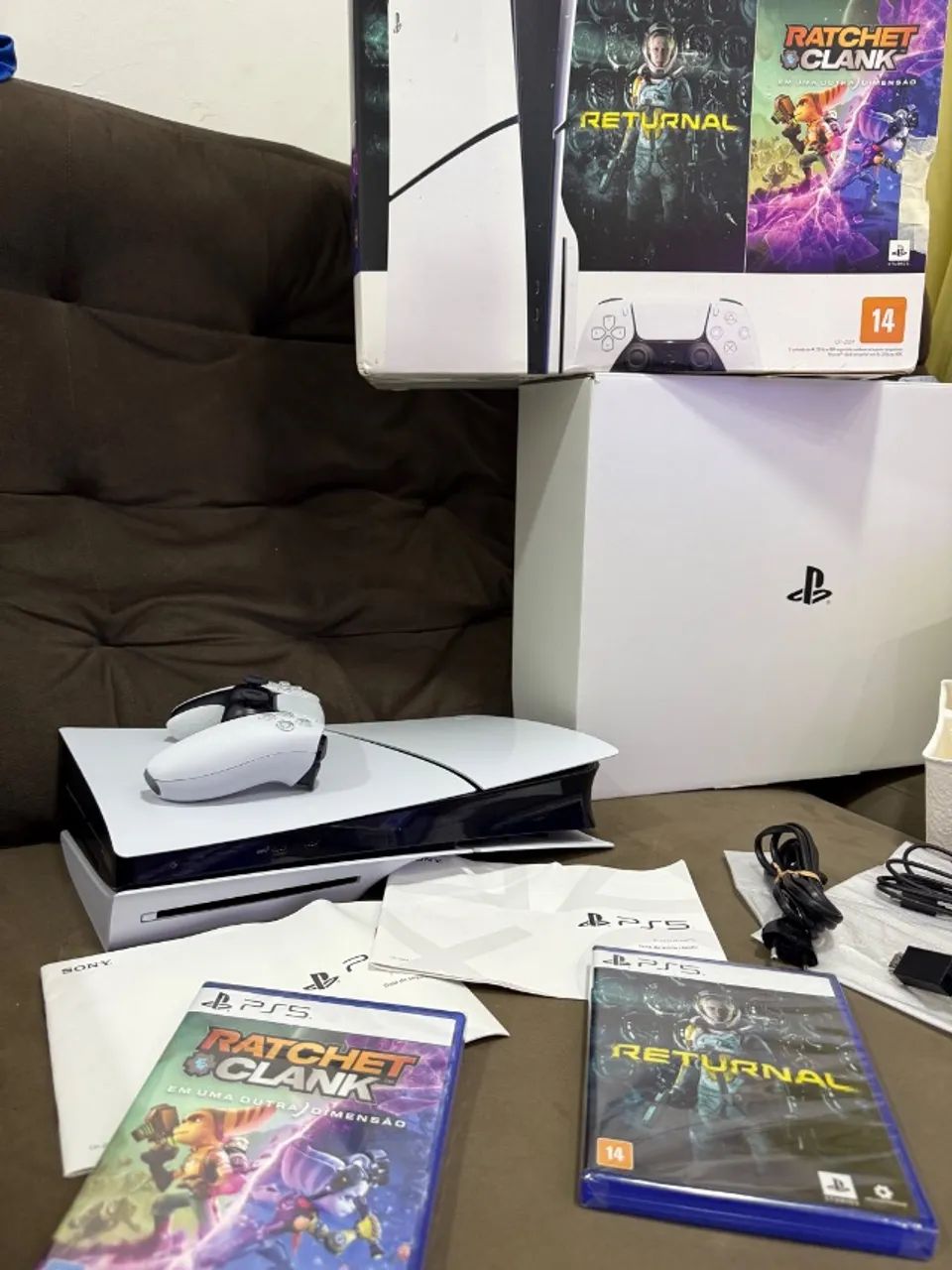 PS5 Slim Mídia Física | Novo | Na Garantia  - Foto 4