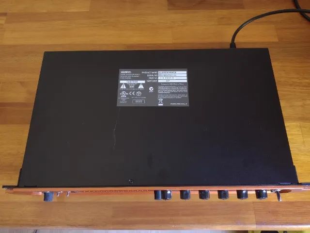 ギター Avid Eleven Rack Processador Eleven Rack Preto/Laranja - Para Guitarra e Gravação