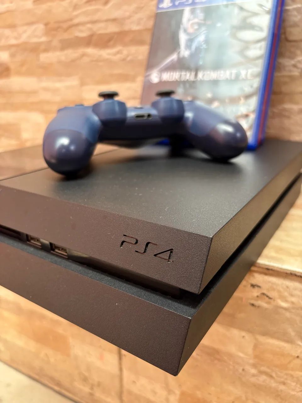 PS4 Impecável (Silencioso) + Controle Novo + 3 jogos - Foto 4