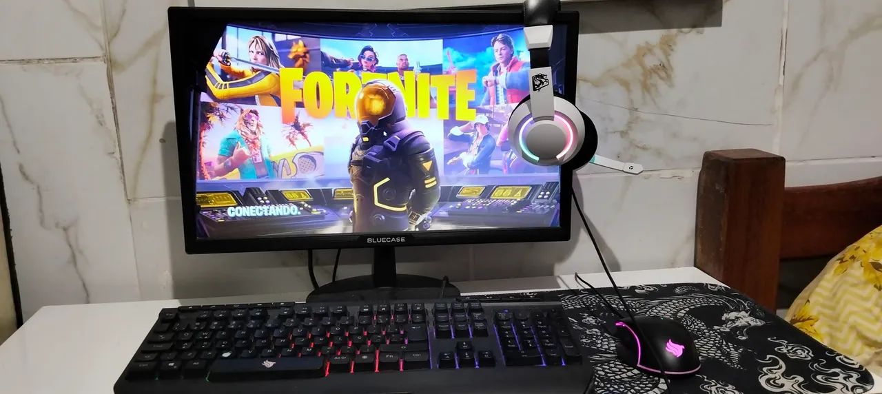 PC Gamer Ryzen 5 4600G + Monitor 75Hz  + Kit Completo - Foto 2