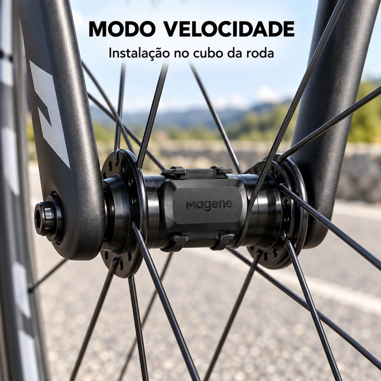 Sensor Magene S3+ Velocidade e Cadência Bluetooth ANT+ - Foto 4