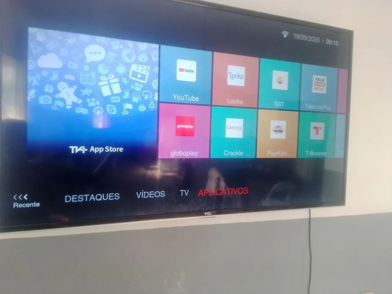 Vento Tv smart  TCL 50 polegadas - Foto 3